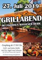 Grillabend im Landhaus Massener Heide!